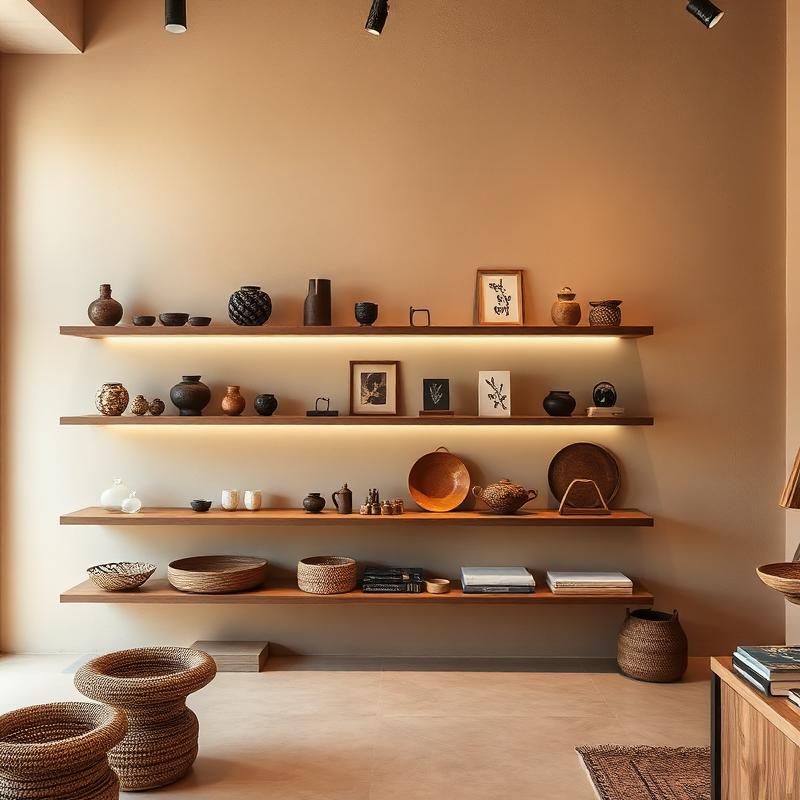 Safara concept store interior with curated African artisan products